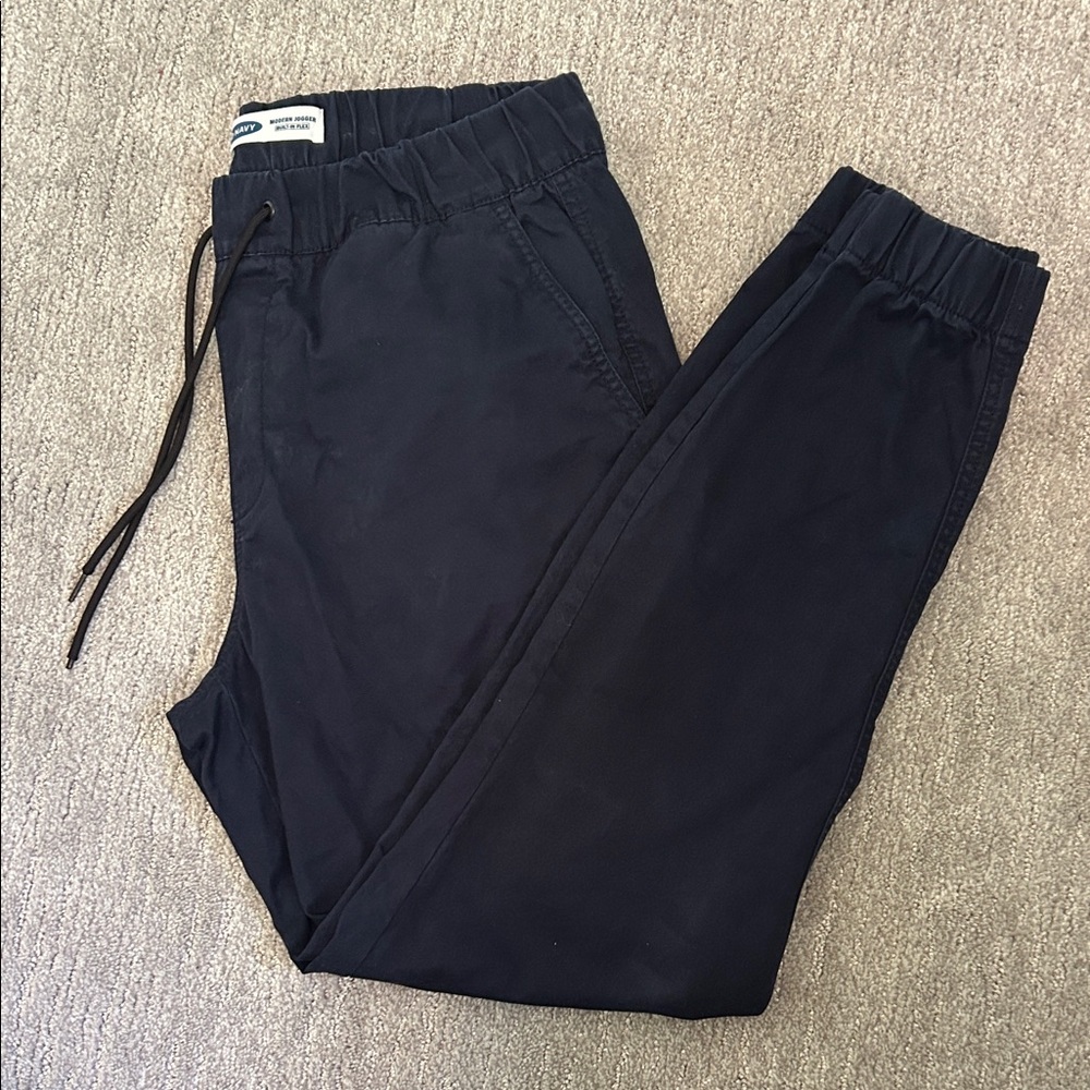Men's Navy Jogger Pants
